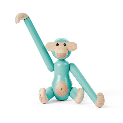 Kay Bojesen mini abe turkis 9,5 cm