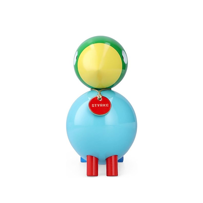 Kay Bojesen Story Bird Styrke Birds fugl blå bøgetræ H 15,5 cm