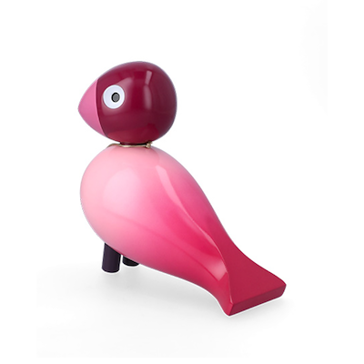 Kay Bojesen Story Birds Passion sangfugl pink H15,5 cm