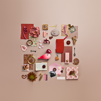 Kay Bojesen Story Birds Passion sangfugl pink H15,5 cm