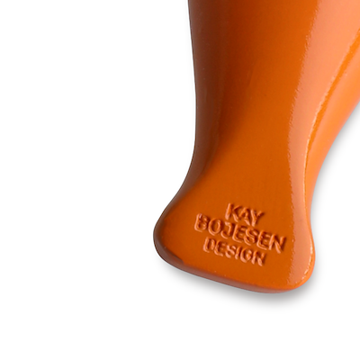 Kay Bojesen Fugle nøglering orange 4,5 cm