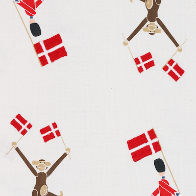 Kay Bojesen Fødselsdag dug hvid 150x220 cm