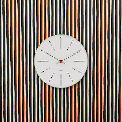 Arne Jacobsen Bankers vægur Ø21 cm