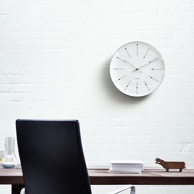 Arne Jacobsen Bankers vægur Ø21 cm