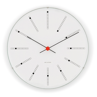 Arne Jacobsen vægur Bankers Clock 48 cm