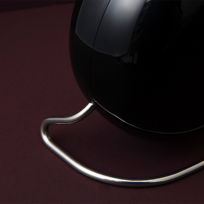 Arne Jacobsen Roman bordur hvid/sort Ø11 cm