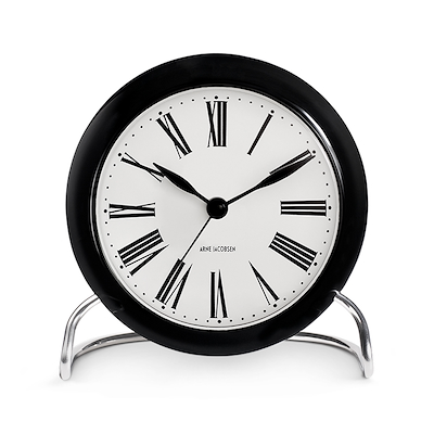 Arne Jacobsen Roman bordur hvid/sort Ø11 cm