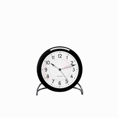 Arne Jacobsen bordur med alarm sort