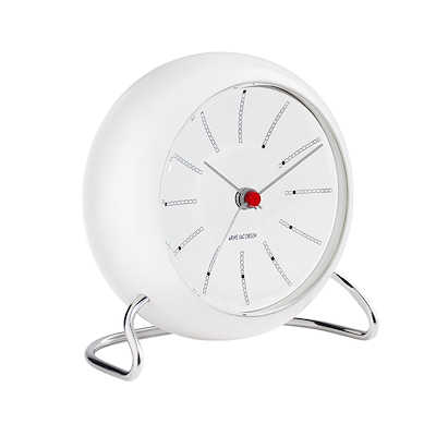 Arne Jacobsen Bankers bordur hvid ø 11 cm