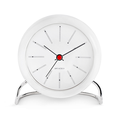 Arne Jacobsen Bankers bordur hvid ø 11 cm