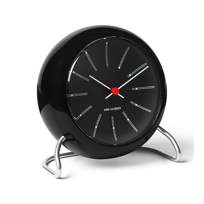 Arne Jacobsen Bankers bordur sort Ø11 cm