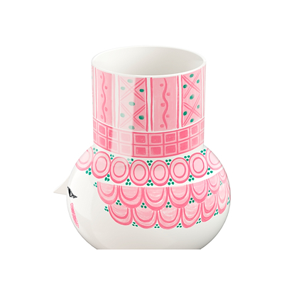 Bjørn Wiinblad Olga vase pink 15 cm