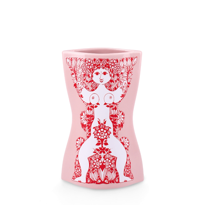 Bjørn Wiinblad Nina vase pink H16,5 cm