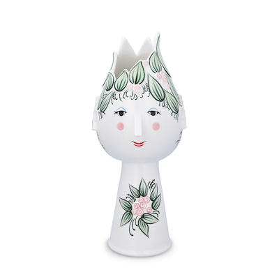 Bjørn Wiinblad Titania vase grøn H50 cm