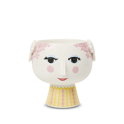 Bjørn Wiinblad Eva urtepotteskjuler rosa 14,5 cm