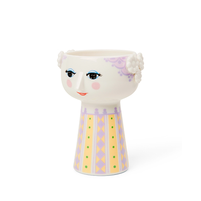 Bjørn Wiinblad Eva vase lavendel 15 cm