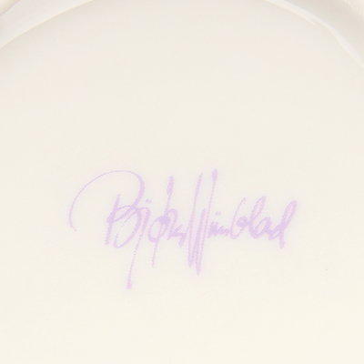 Bjørn Wiinblad Eva vase lavendel 15 cm