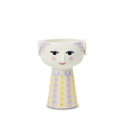 Bjørn Wiinblad Eva vase lavendel 15 cm