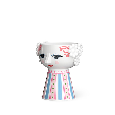 Bjørn Wiinblad Eva lysestage pink 9,5 cm