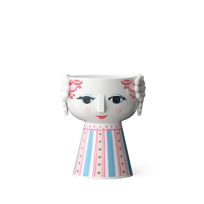 Bjørn Wiinblad Eva lysestage pink 9,5 cm