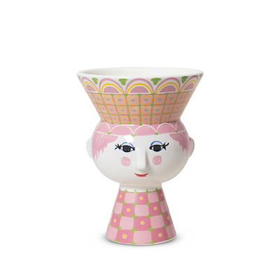 Bjørn Wiinblad Carmen vase pink 15 cm