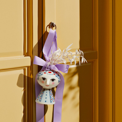 Bjørn Wiinblad Eva juleophæng blå