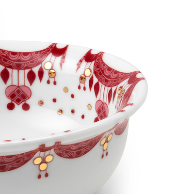 Bjørn Wiinblad Guirlande skål 16 cm