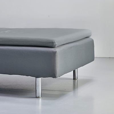 Nordisk Tekstil Night & Day kuvertlagen grå 90x200 cm