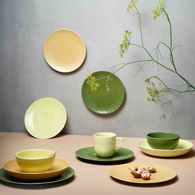 Aida LIFE IN COLOUR Confetti desserttallerken lemon Ø21 cm