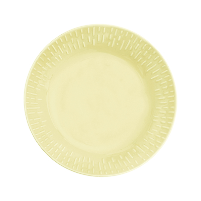 Aida Confetti pastatallerken lemon 23 cm