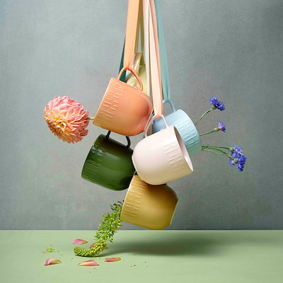 Aida LIFE IN COLOUR Confetti krus apricot 35 cl