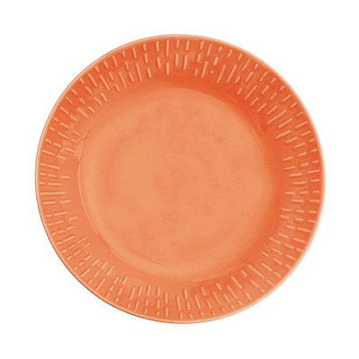 Aida LIFE IN COLOUR Confetti pastatallerken apricot Ø23 cm