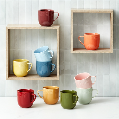 Aida LIFE IN COLOUR Confetti krus bordeaux 35 cl