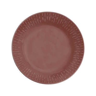 Aida LIFE IN COLOUR Confetti pastatallerken bordeaux Ø23 cm