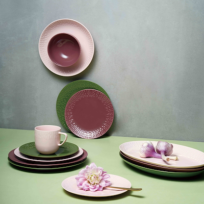 Aida LIFE IN COLOUR Confetti fad bordeaux 36x25,5 cm