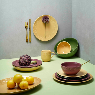 Aida LIFE IN COLOUR Confetti krus mustard 35 cl