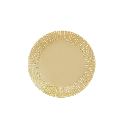 Aida Confetti desserttallerken mustard 21 cm