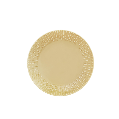 Aida LIFE IN COLOUR Confetti desserttallerken mustard Ø 21 cm