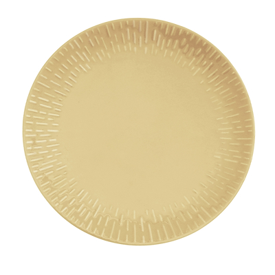 Aida Confetti middagstallerken mustard 27,5 cm