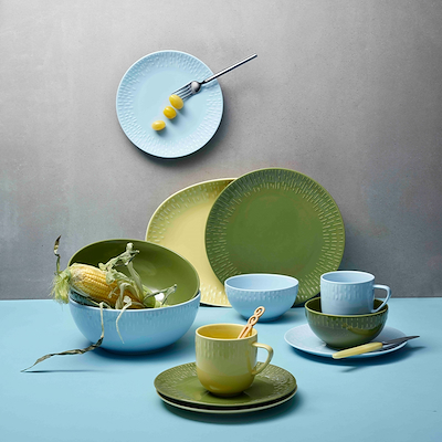 Aida LIFE IN COLOUR Confetti desserttallerken olive Ø21 cm