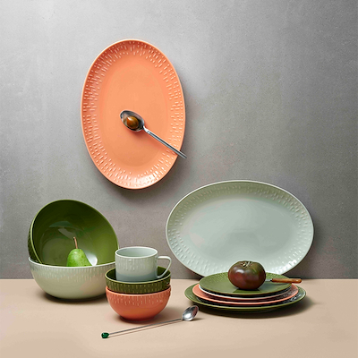 Aida LIFE IN COLOUR Confetti desserttallerken olive Ø21 cm