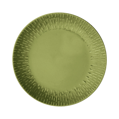 Aida Confetti frokosttallerken olive 24 cm