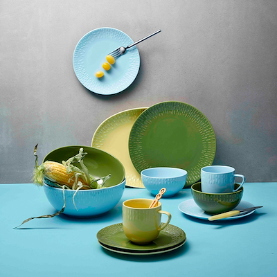 Aida LIFE IN COLOUR Confetti salatskål olive Ø23 cm