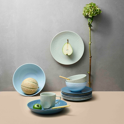 Aida LIFE IN COLOUR Confetti pastatallerken blueberry Ø23 cm