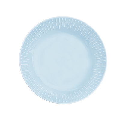Aida LIFE IN COLOUR Confetti pastatallerken aqua Ø23 cm