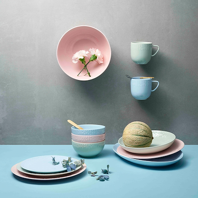 Aida LIFE IN COLOUR Confetti skål aqua Ø14 cm