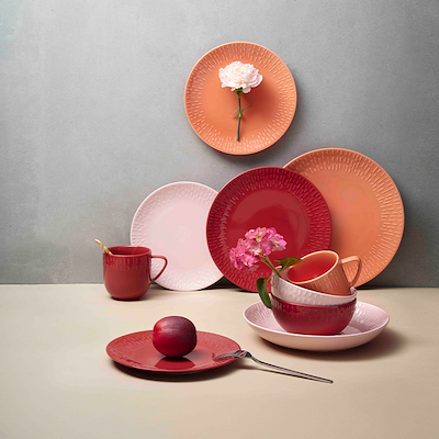 Aida LIFE IN COLOUR Confetti desserttallerken chili Ø21 cm