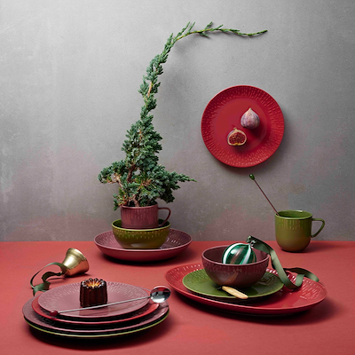 Aida LIFE IN COLOUR Confetti desserttallerken chili Ø21 cm