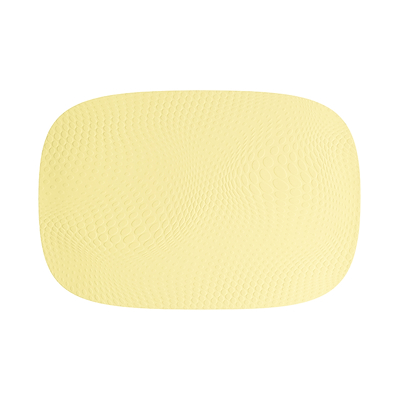 Aida Karim Rashid recycled læder dækkeserviet lemon