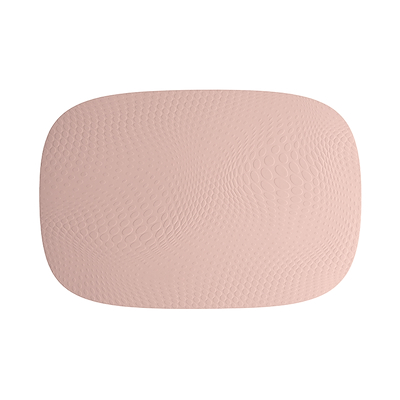 Aida Karim Rashid recycled læder dækkeserviet pink